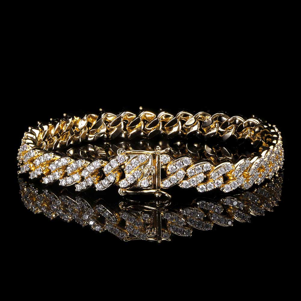 Gold Zircon bracelet