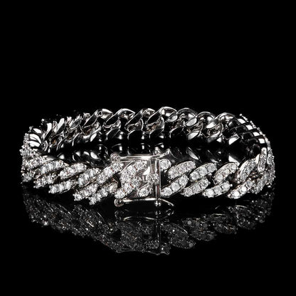 Silver Zircon bracelet