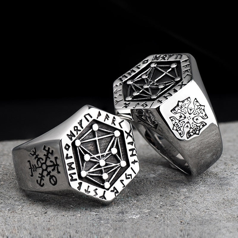 Nordic Viking rings