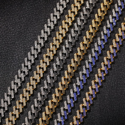 Zircon rhombus Cuban chain