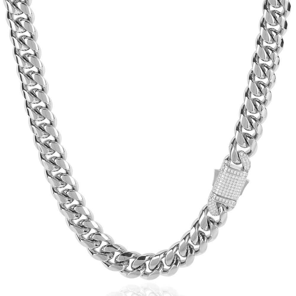 Silver Cuban chain