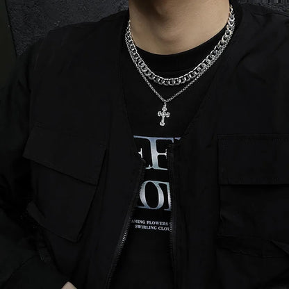 Silver Cross pendant